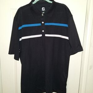 Footjoy FJ Short Sleeve Polo Golf Shirt Men's sz XL